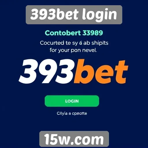 Suporte ao cliente no site 393bet login