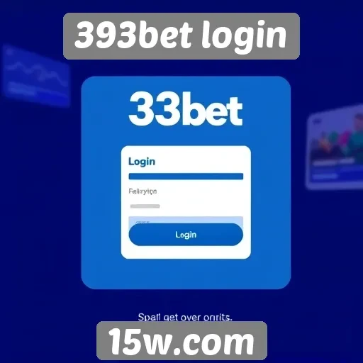 Acessibilidade e usabilidade do site 393bet login